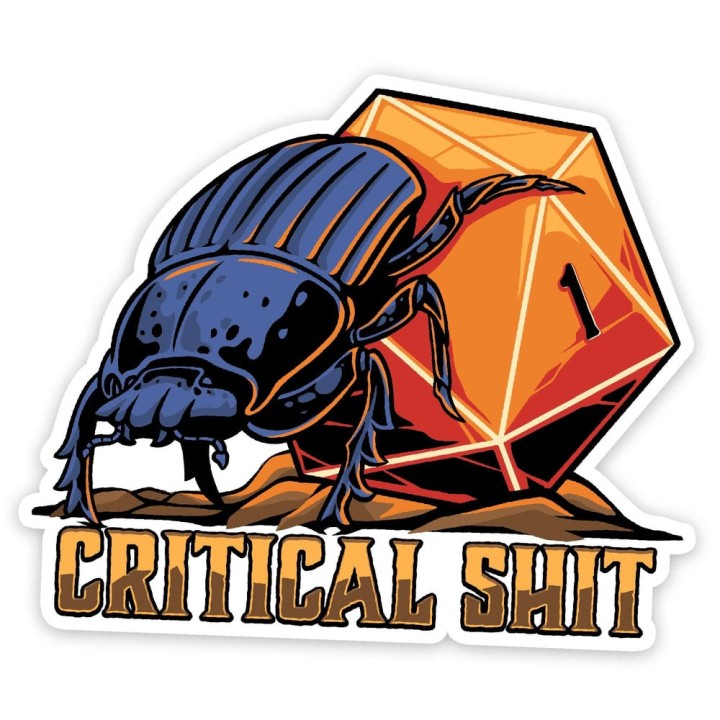 GlassStaff - Sticker - Critical Shit