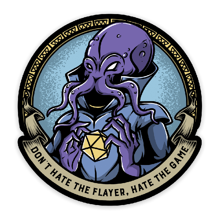 GlassStaff - Sticker - Don't Hate the Flayer