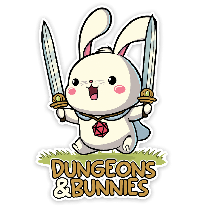 GlassStaff - Sticker - Dungeons and Bunnies