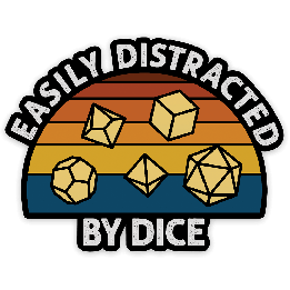 GlassStaff - Sticker - Easily Distracted