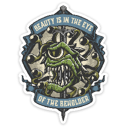 GlassStaff - Sticker - Eye of The Beholder