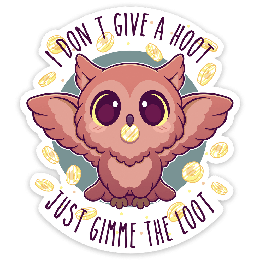 GlassStaff - Sticker - Gimme Loot
