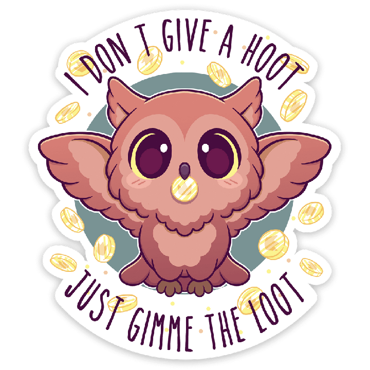 GlassStaff - Sticker - Gimme Loot