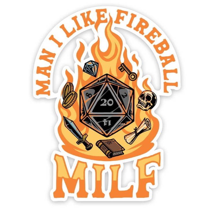 GlassStaff - Sticker - MILF