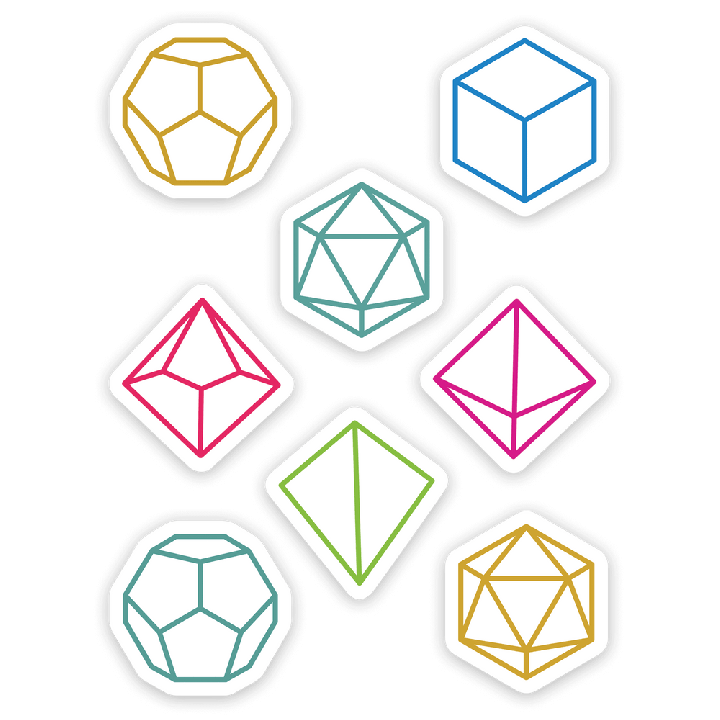 GlassStaff - Sticker - Minimal DnD