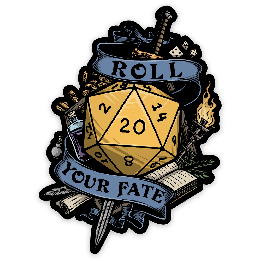 GlassStaff - Sticker - Roll Your Fate 2