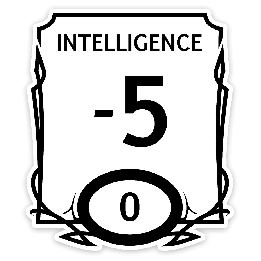 GlassStaff - Sticker - Stat Block Intelligence