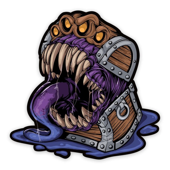 GlassStaff - Sticker - Terrible Mimic