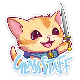 GlassStaff - Sticker - Thank You