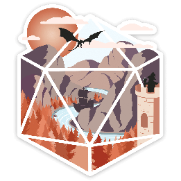 GlassStaff - Sticker - The Arrival d20
