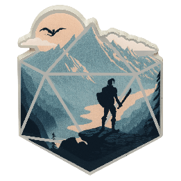 GlassStaff - Sticker - The d20 Champion
