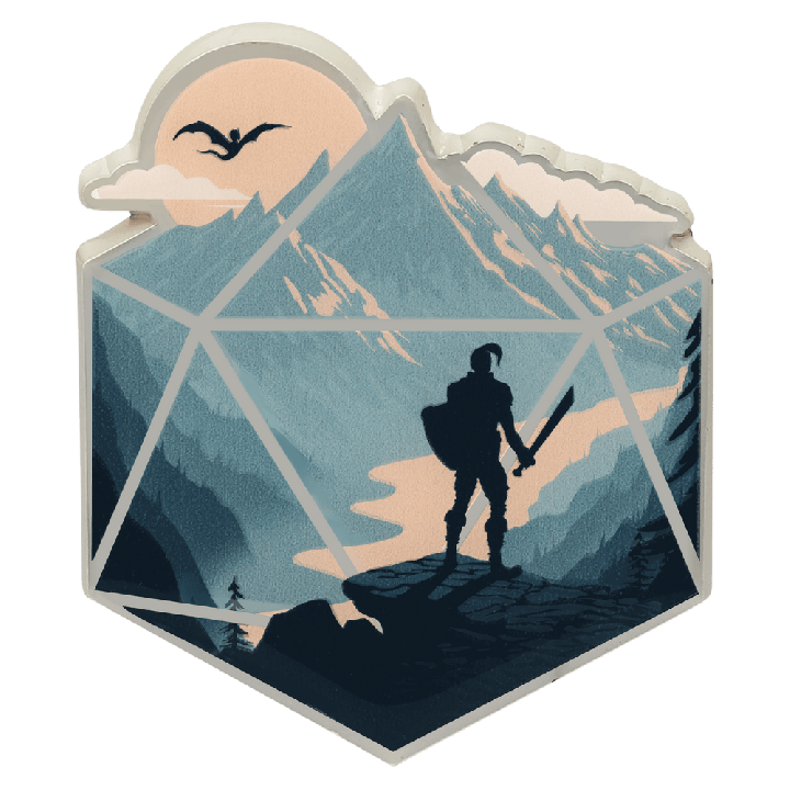 GlassStaff - Sticker - The d20 Champion