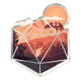 GlassStaff - Sticker - The d20 Hero