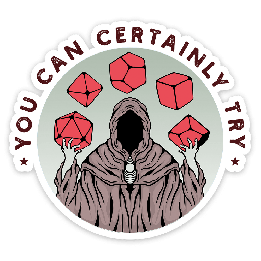 GlassStaff - Sticker - You Can Certainly Try