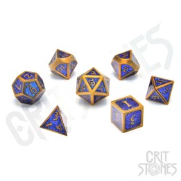 GlassStaff - Dice Set (Metal) - Warlock's Writ
