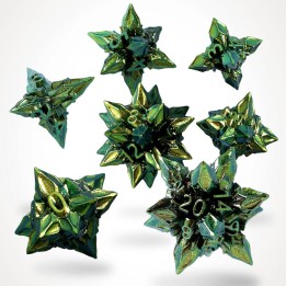 GlassStaff - Dice Set (Metal) - Unholy Bane