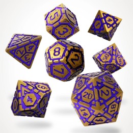 GlassStaff - Dice Set (Metal) - Wiztech Gears
