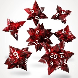 GlassStaff - Dice Set (Metal) - Bane's Inferno