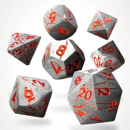 GlassStaff - Dice Set (Metal) - Rifted Blade