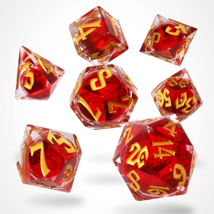 GlassStaff - Dice Set (Liquid Core) - Hemomancery
