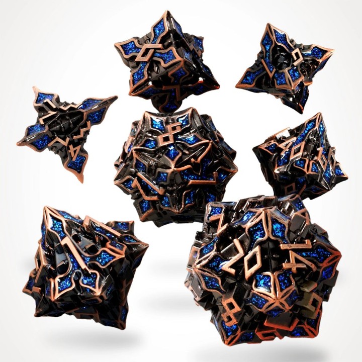 GlassStaff - Dice Set (Metal) - Aether Alloy