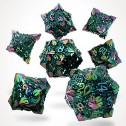 GlassStaff - Dice Set (Metal) - Wildgrove Relics