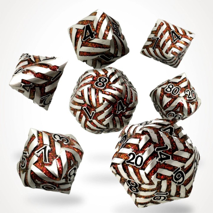 GlassStaff - d20 33mm (Metal) - Forgespired