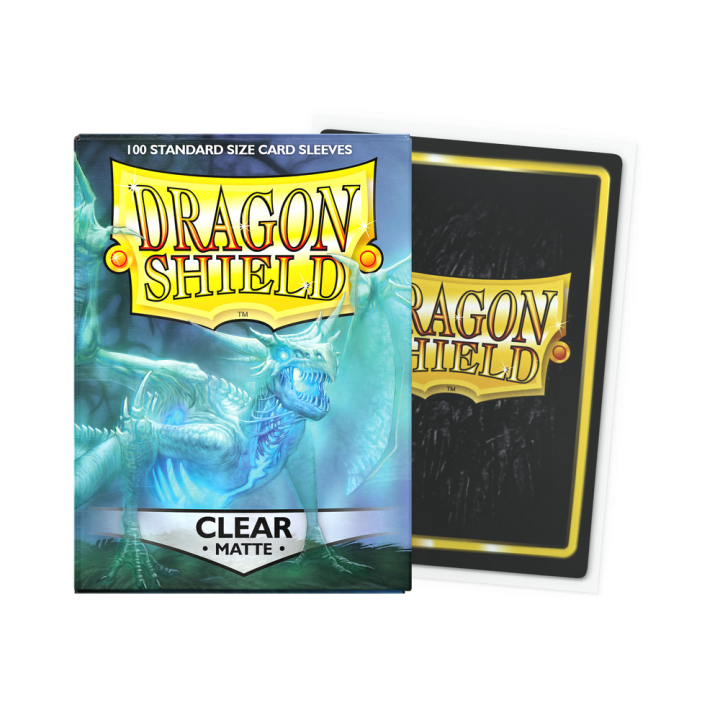 Dragon Shield - Matte Sleeves (Japanese) - Clear (60 Sleeves)