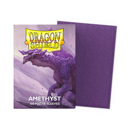 Dragon Shield - Matte Sleeves (Japanese) - Amethyst (60 Sleeves)