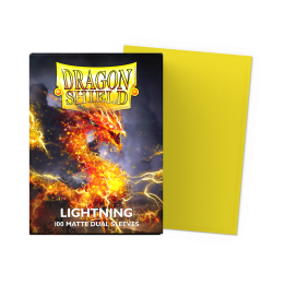 Dragon Shield - Matte Dual Sleeves (Japanese) - Lightning (60 Sleeves)