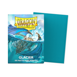 Dragon Shield - Matte Dual Sleeves (Japanese) - Glacier (60 Sleeves)