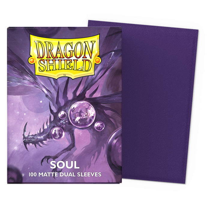 Dragon Shield - Matte Dual Sleeves (Japanese) - Soul (60 Sleeves)