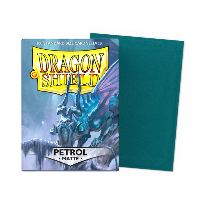 Dragon Shield - Matte Sleeves (Standard) - Petrol (100 Sleeves)