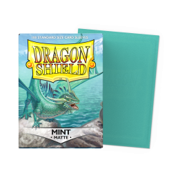 Dragon Shield - Matte Sleeves (Standard) - Mint (100 Sleeves)