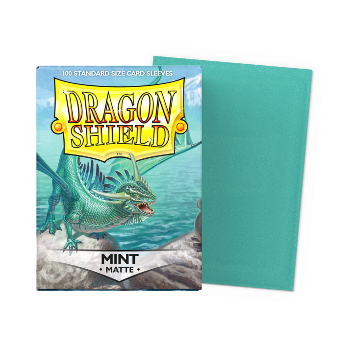 Dragon Shield - Matte Sleeves (Standard) - Mint (100 Sleeves)