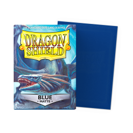 Dragon Shield - Matte Sleeves (Standard) - Blue (100 Sleeves)