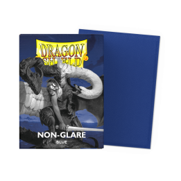 Dragon Shield - Matte Sleeves (Standard) - Non-Glare - Blue (100 Sleeves)