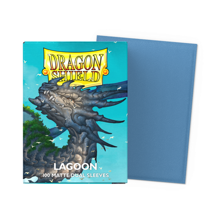 Dragon Shield - Matte Dual Sleeves (Standard) - Lagoon (100 Sleeves)