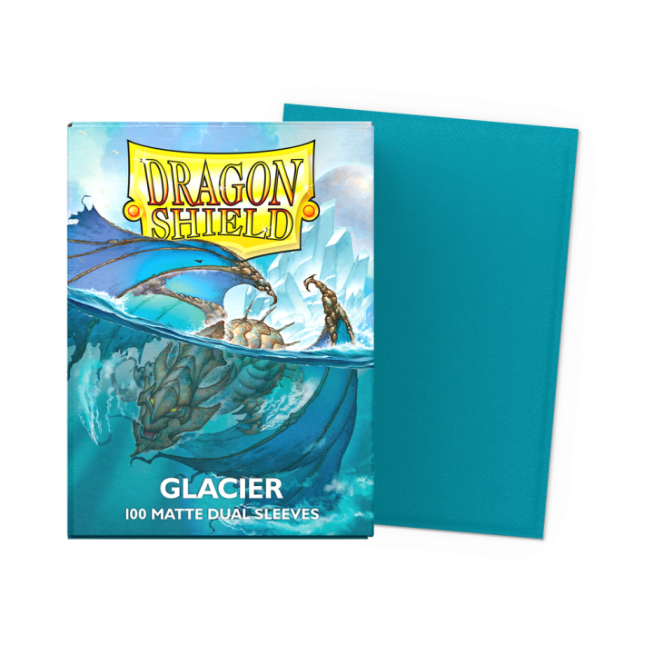 Dragon Shield - Matte Dual Sleeves (Standard) - Glacier (100 Sleeves)