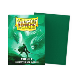 Dragon Shield - Matte Dual Sleeves (Standard) - Might (100 Sleeves)