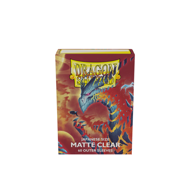 Dragon Shield - Outer Sleeves (Standard) - Clear (100 Sleeves)