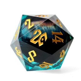 GlassStaff - d20 33mm (Floating Eyes) - Eye of the Oracle