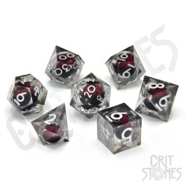 GlassStaff - Dice Set (Floating Eye) - Fire Giant's Gaze