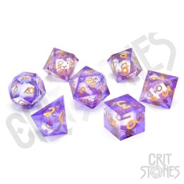 GlassStaff - Dice Set (Liquid Core) - Dionysus' Feast