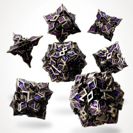 GlassStaff - Dice Set (Metal) - Arcane Alloy