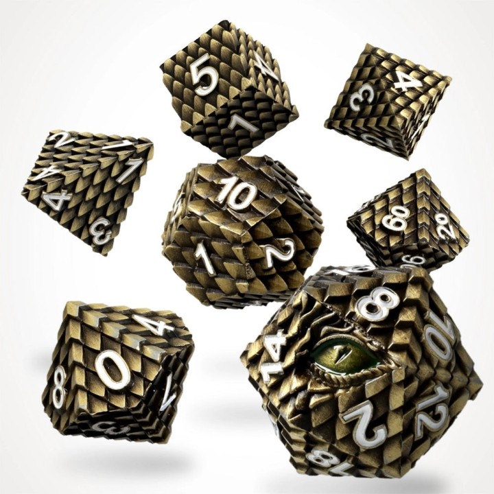 GlassStaff - Dice Set (Metal) - Drudaxizius