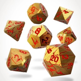GlassStaff - Dice Set (Metal) - Rage Within