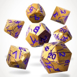 GlassStaff - Dice Set (Metal) - Shattered Sigils