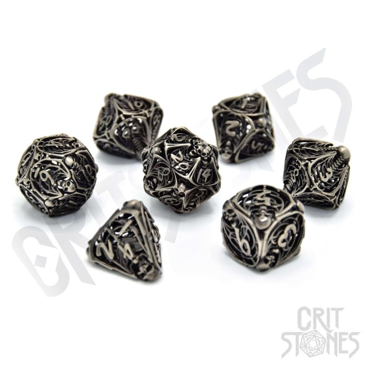 GlassStaff - Dice Set (Metal) - Soulreaper Hollow