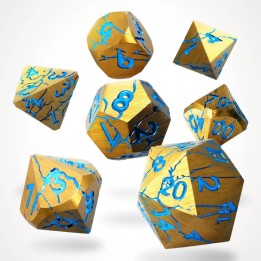 GlassStaff - Dice Set (Metal) - Sundered Spells